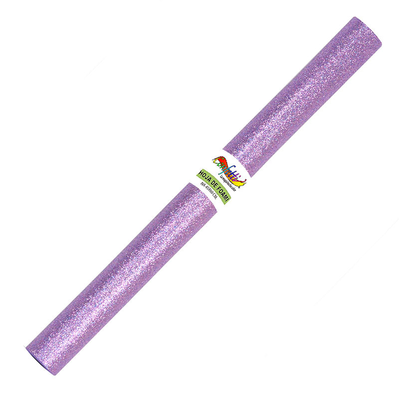 12588 - FOAMI DIAMANTADO MORADO 44 X 56CM C/1
