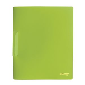 Carpeta Carta Plastico Con Clip Verde Cool Colors 21842