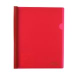 13110 - FOLDER CARTA PLASTICO CON COSTILLA ROJO