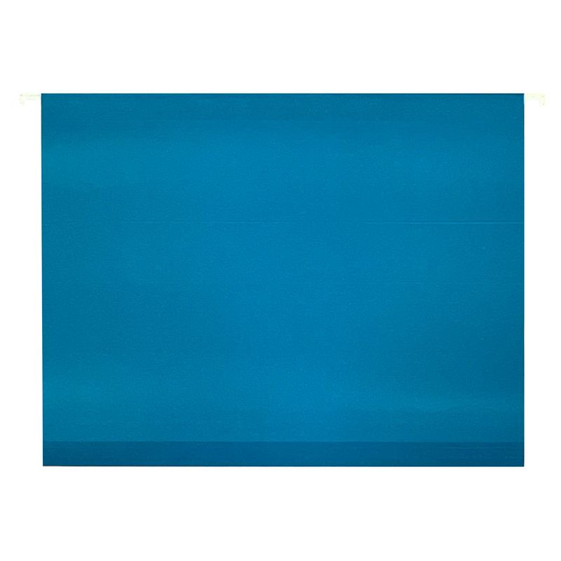 13304 - FOLDER COLGANTE CARTA AZUL CON 25PZAS REFORZADO