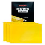 20524 - FOLDER COLGANTE OFICIO AMARILLO CON 25PZAS REFORZADO