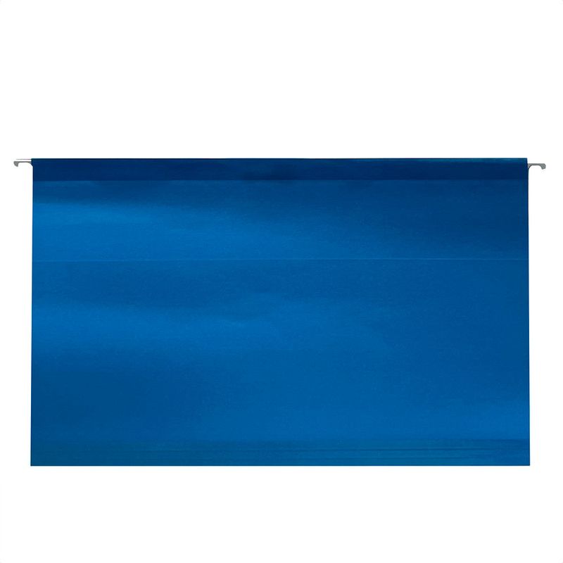 FOLDER COLGANTE OFICIO AZUL CON 25PZAS REFORZADO