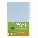 13694 - FOLDER OFICIO AZUL CON 5PZAS