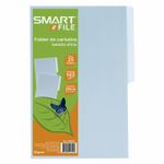 13693 - FOLDER OFICIO AZUL CON 25PZAS