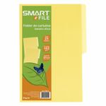 13631 - FOLDER OFICIO AMARILLO CON 25PZAS