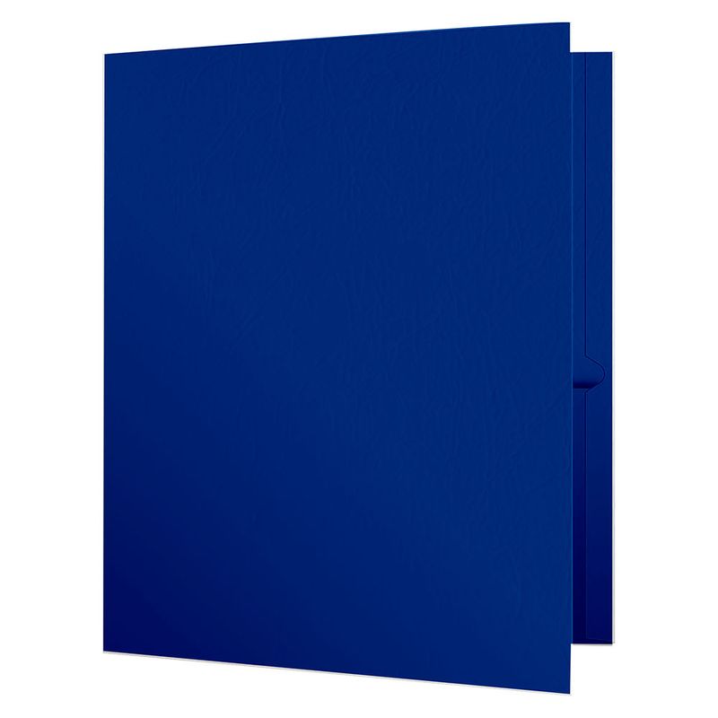 29200 - FOLDER CARTA EJECUTIVO AZUL MARINO CON 5PZAS