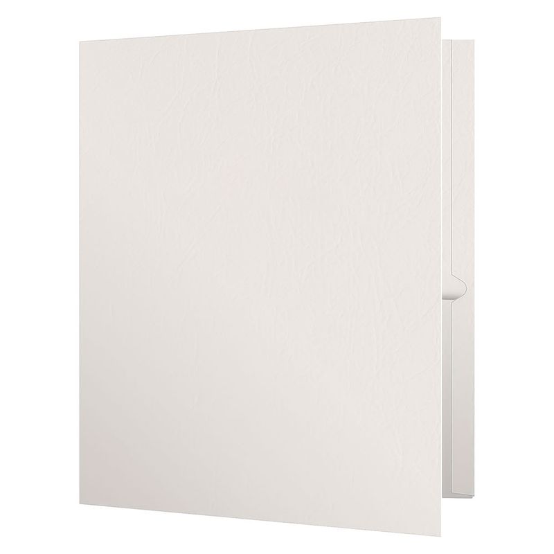 29201 - FOLDER CARTA EJECUTIVO BLANCO CON 5PZAS