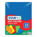 FOLDER CARTA AZUL REY CON 25PZAS