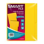 13437 - FOLDER INTENSO CARTA AMARILLO C/5PZAS