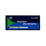 12179 - BLOCK RECIBO DE DINERO AZUL C/50HJS