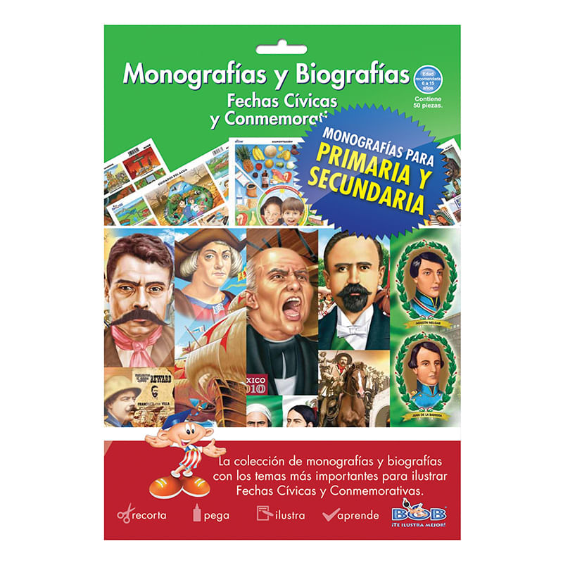 16326 - MONOGRAFIAS FECHAS CIVICAS BOB