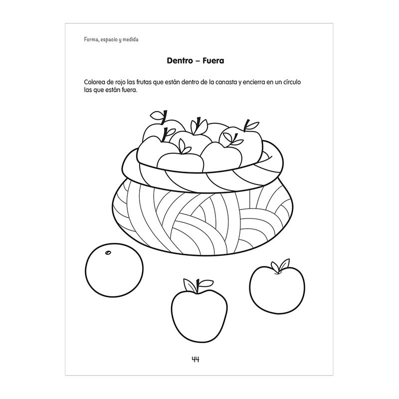 41501 - LIBRO MATEMATICAS PREESCOLAR 1