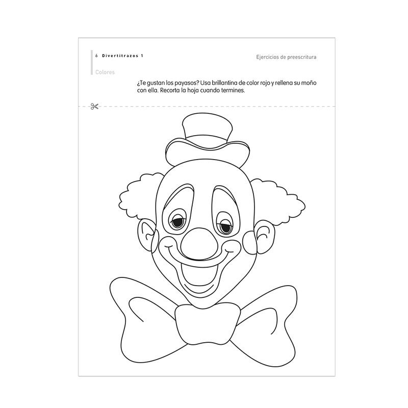 41793 - LIBRO EJERCICIOS DIVERTITRAZOS PREESCOLAR 1