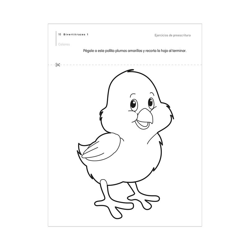 42038 - LIBRO EJERCICIOS DIVERTITRAZOS PREESCOLAR 1