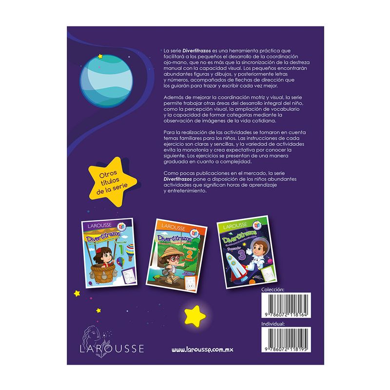 41798 - LIBRO EJERCICIOS DIVERTITRAZOS PREESCOLAR 3