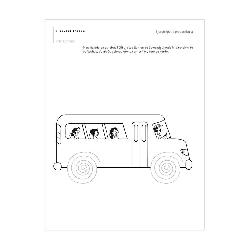 41799 - LIBRO EJERCICIOS DIVERTITRAZOS PREESCOLAR 3