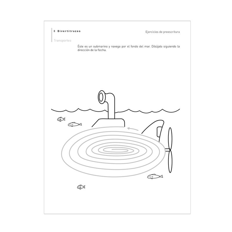 41800 - LIBRO EJERCICIOS DIVERTITRAZOS PREESCOLAR 3