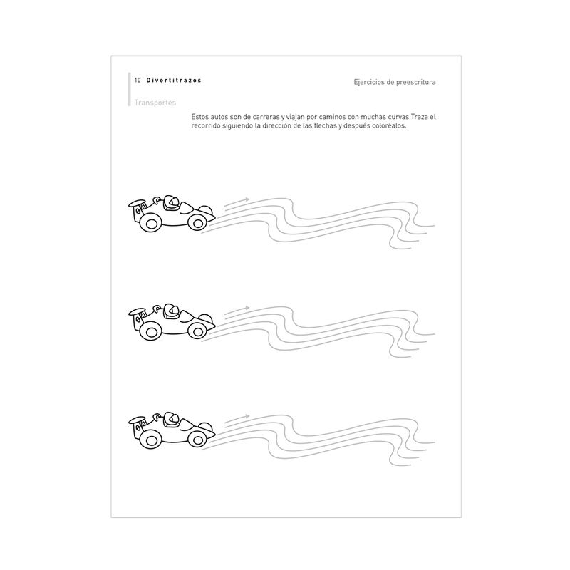 42040 - LIBRO EJERCICIOS DIVERTITRAZOS PREESCOLAR 3