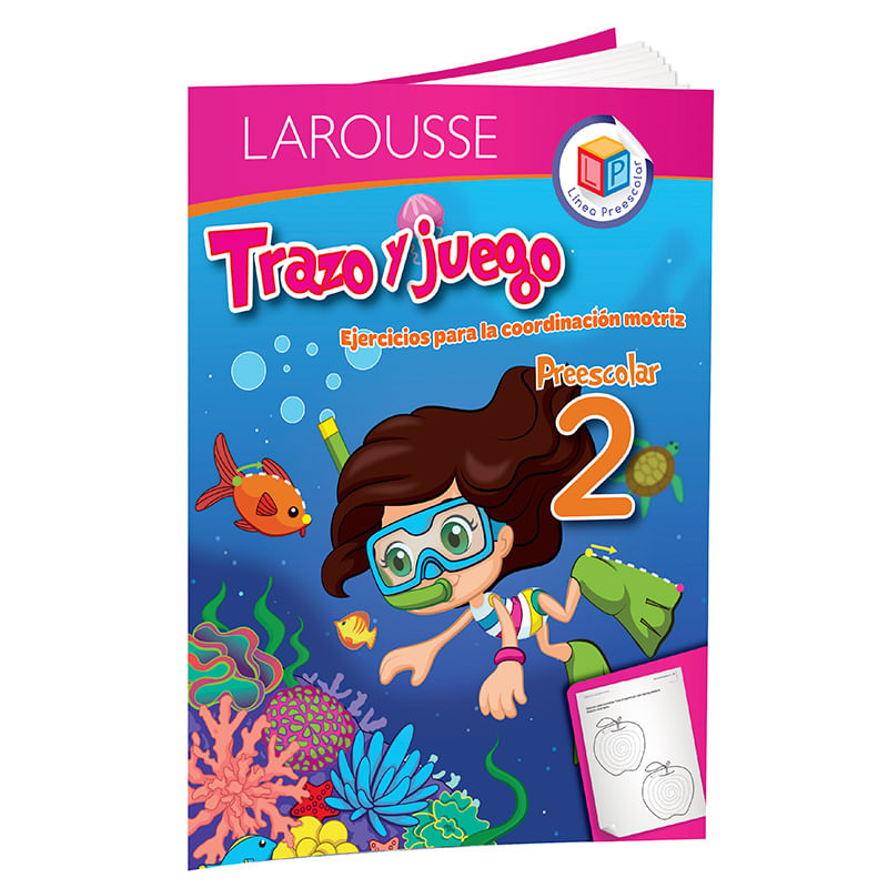 11190 - LIBRO EJERCICIOS TRAZO Y JUEGO PREESCOLAR 2