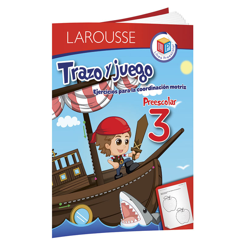 11191 - LIBRO EJERCICIOS TRAZO Y JUEGO PREESCOLAR 3