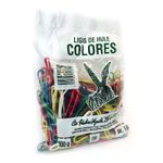 12148 - LIGA HULE COLORES SURTIDOS #18 BOLSA 100GRS