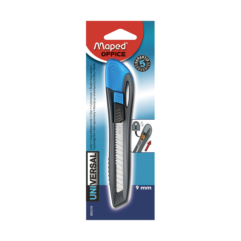 16350 - NAVAJA RETRACTIL DELGADA USO LIGERO C/GUIA UNIVERSAL