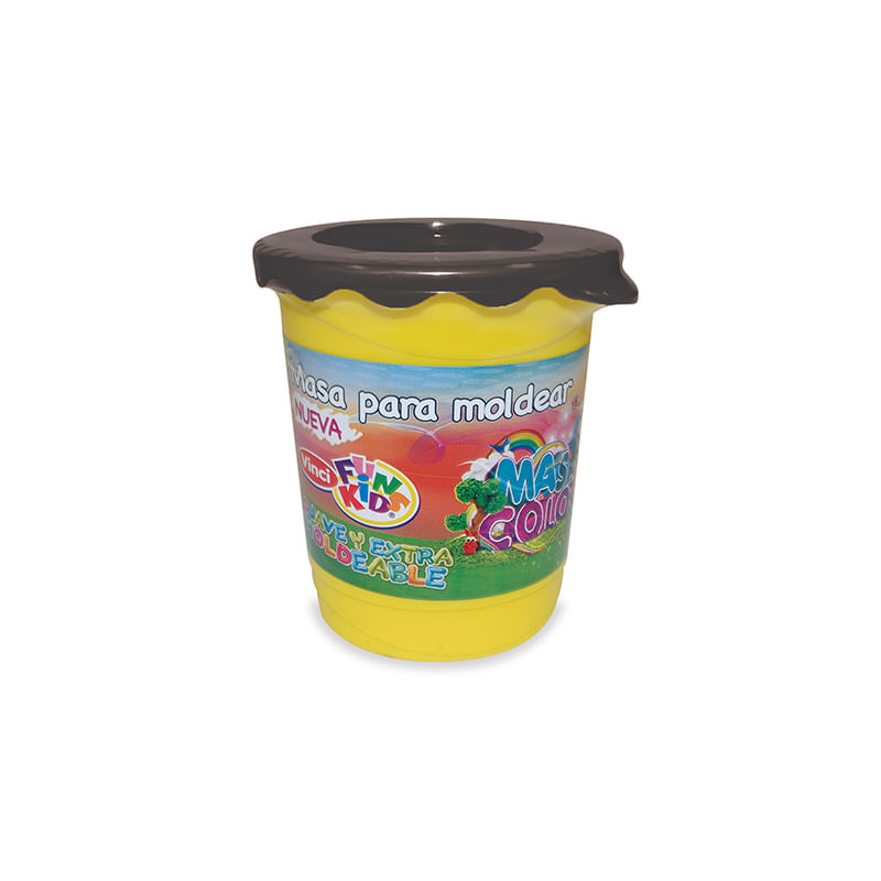 14555 - MASA MODELADORA NEGRO FUN KIDS 140GR
