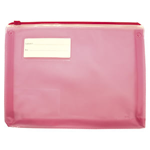 SOBRE BOLSA CARTA CON CIERRE HORIZONTAL PLASTICO