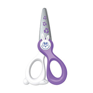 20684 - TIJERA METAL PLASTICO 4 5" PUNTA ROMA KIDI KUT