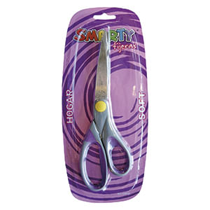 20694 - TIJERA METAL PLASTICO 8" HOGAR SOFT BLT