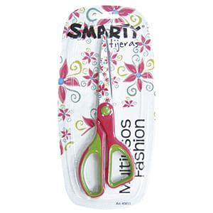 20700 - TIJERA METAL PLASTICO 6 3/4" MULTI FASHION SOFT BLT