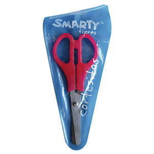 15650 - TIJERA METAL PLASTICO CORTESITOS 5" FUNDA VINIL