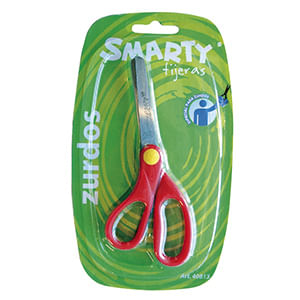 15825 - TIJERA METAL PLASTICO ZURDOS 5" BLT