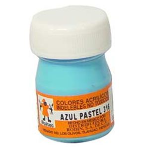 Pintura Acrilica Politec 20Ml Azul Pastel 316