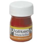 14922 - PINTURA ACRILICA POLITEC 20ML ROJO TOLUIDINA