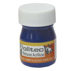 14810 - PINTURA ACRILICA POLITEC 20ML AZUL COBALTO