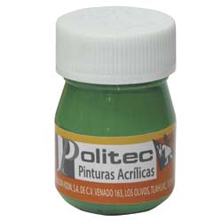 14929 - PINTURA ACRILICA POLITEC 20ML VERDE OBSCURO