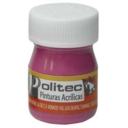 14923 - PINTURA ACRILICA POLITEC 20ML ROSA MEXICANO