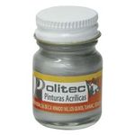 14920 - PINTURA ACRILICA POLITEC 20ML PLATA