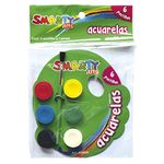 11168 - ACUARELA INFANTIL CON 6 PASTILLAS SMARTY