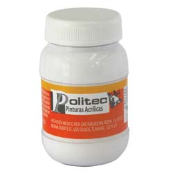 14752 - PINTURA ACRILICA POLITEC 100ML BLANCO TITANIO