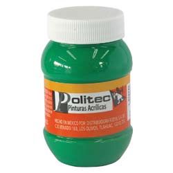 14804 - PINTURA ACRILICA POLITEC 100ML VERDE CLARO
