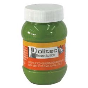 Pintura Acrilica Politec 100Ml Verde Hoja 32838