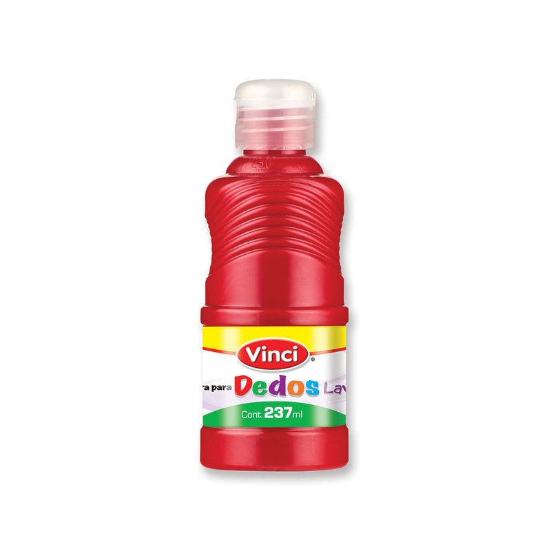 15053 - PINTURA DIGITAL ROJO 237ML VINCI FUN PRO