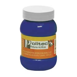 16408 - PINTURA ACRILICA POLITEC 100ML AZUL ULTRA