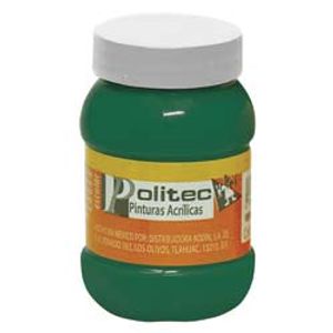 Pintura Acrilica Politec 100Ml Verde Obsc 30636