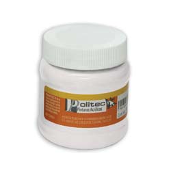 14945 - PINTURA ACRILICA POLITEC 250ML BLANCO TITANIO