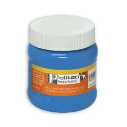 14937 - PINTURA ACRILICA POLITEC 250ML AZUL CELESTE