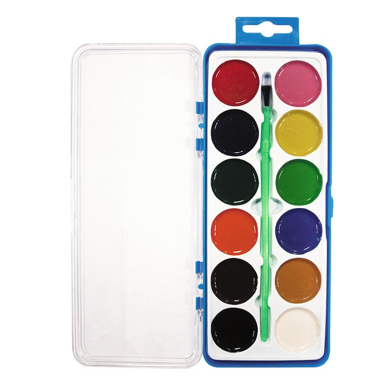 20718 - ACUARELA ESTUCHE CON 12 PASTILLAS SMARTY