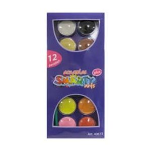 Acuarela Estuche Con 12 Pastillas Smarty 40615